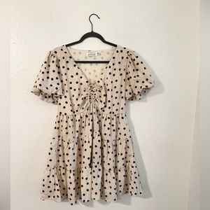 Petal & Pup Yeo Dress Cream - 10